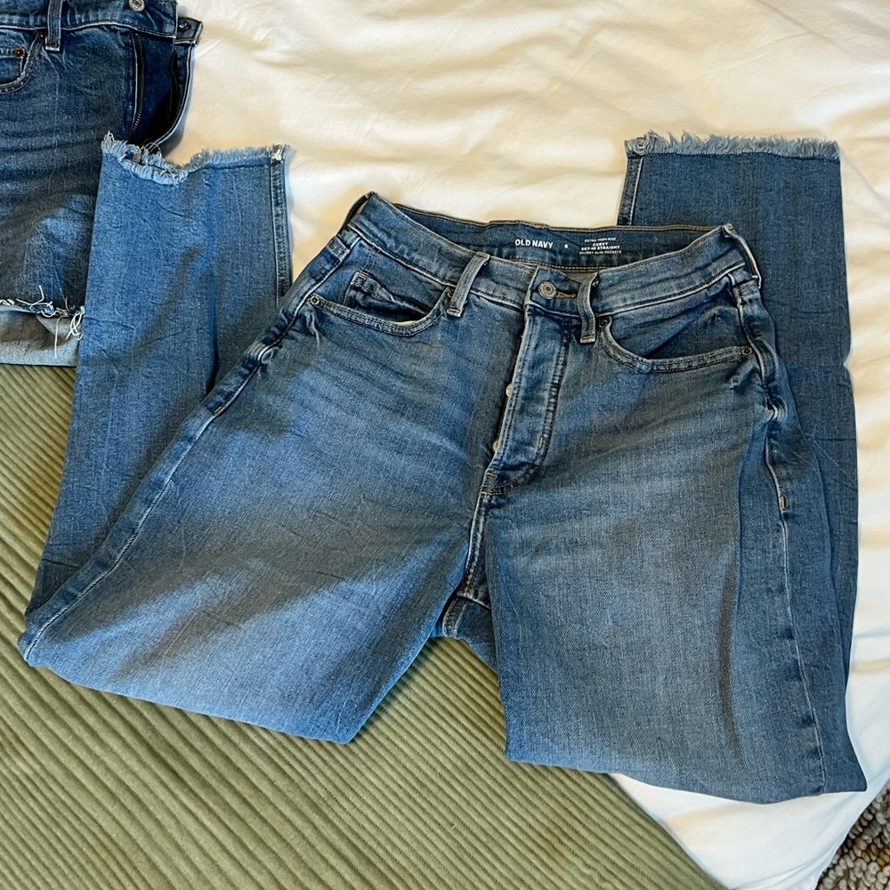 Old Navy Curvy Slim Straight sz 6